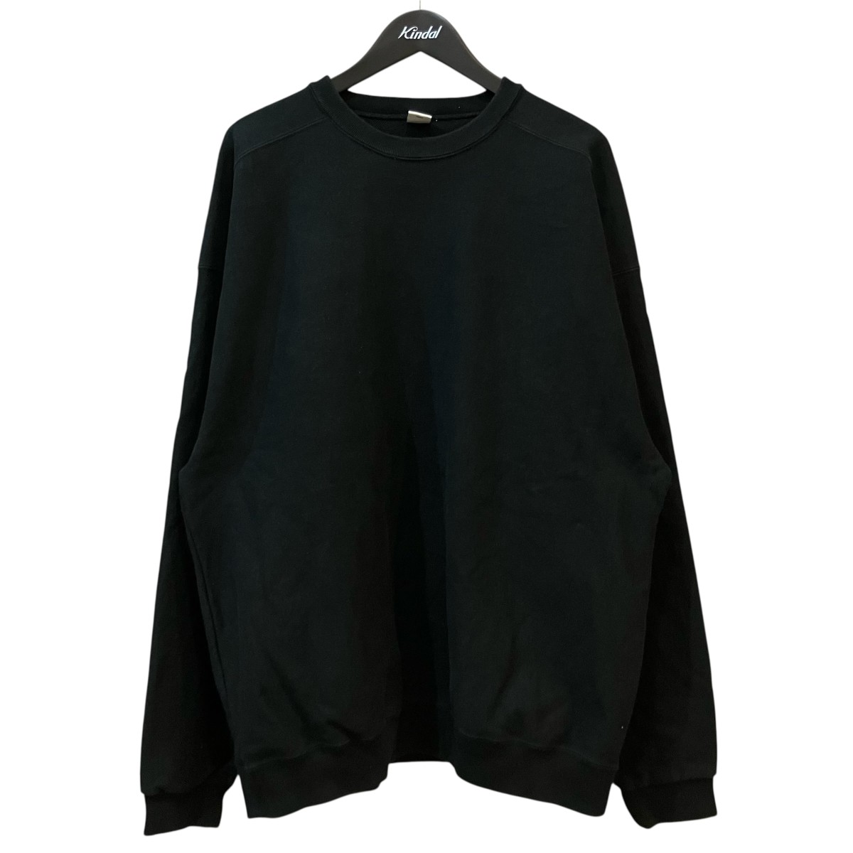 【中古】OVY 「Heavy Weight Wide Pullover Sweat」 ヘビーウエイトワイドプルオーバースウェット 084 黒いこと 大きさ：XL 【290526】（オヴィー）