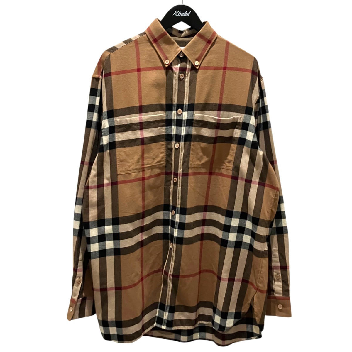 【中古】BURBERRY 読み合わせるプルオーバー 赤銅色 大きさ：M 【290526】（赤ちょうちんバリー）