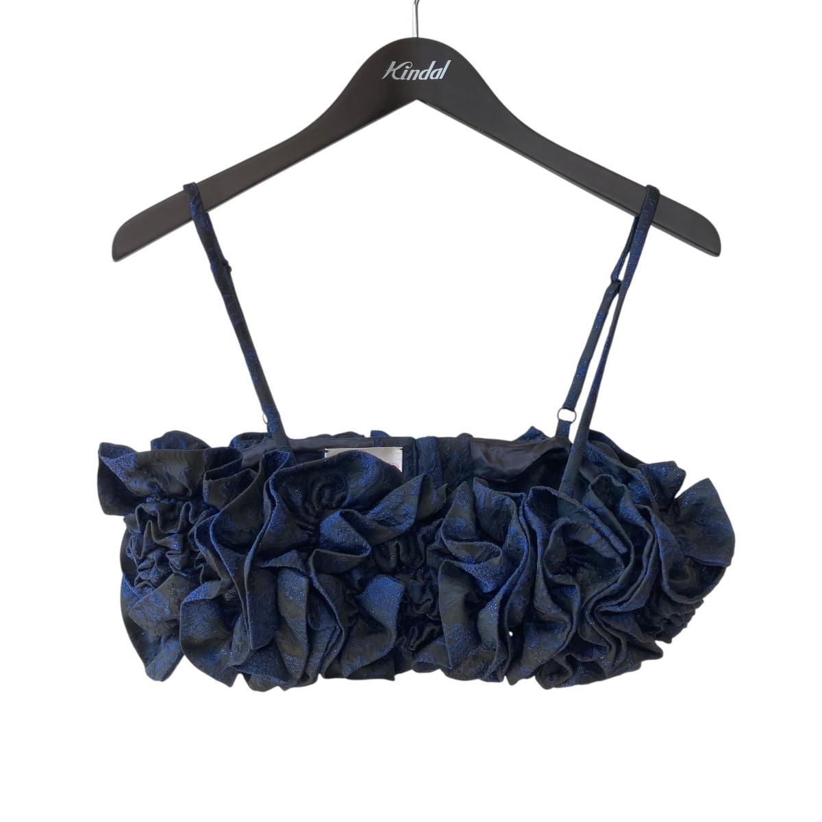 【中古】VIVIANO FLOWER BUSTIER ビスチェ VW-AW25-T02 黒いこと 大いさ：無償性大いさ 【290526】（ヴィヴィアーノ）