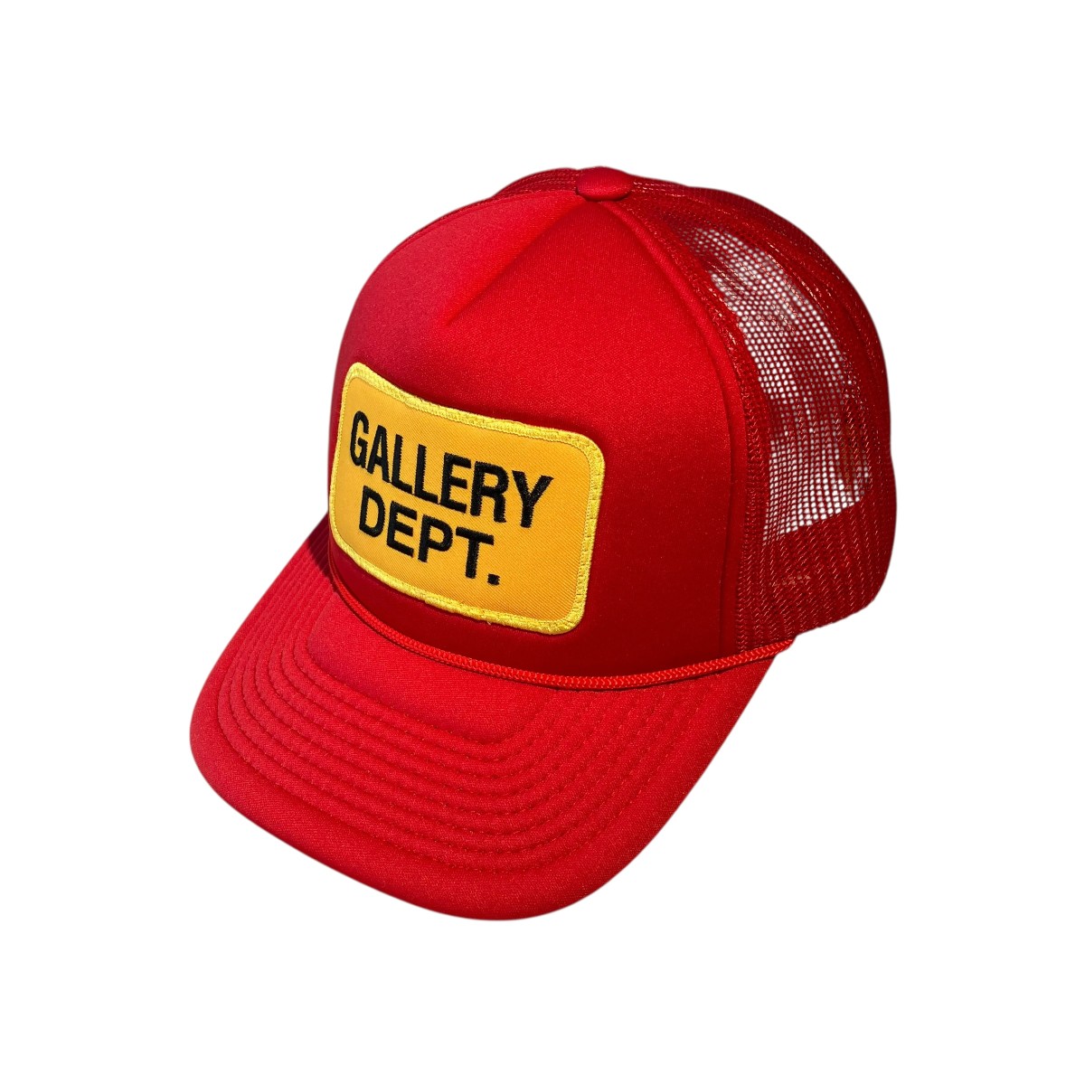 【中古】GALLERY DEPTメッシュキャップ レッド&times;イエロー【価格見直し】｜ブランド古着のカインドオル