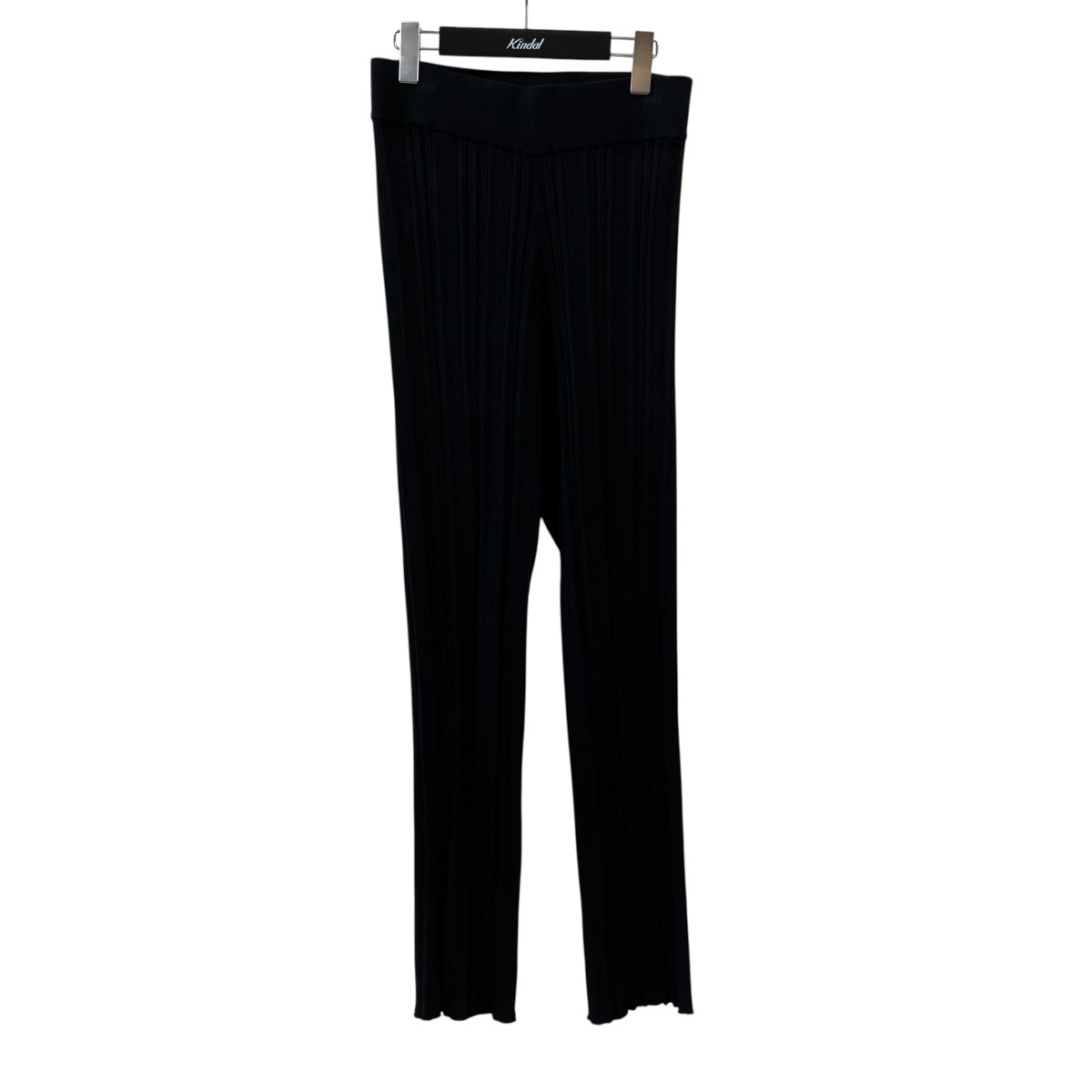 【中古】HYKE リブニットパンツ 221-11263 黒いこと 大きさ：2 【290526】（山歩き）