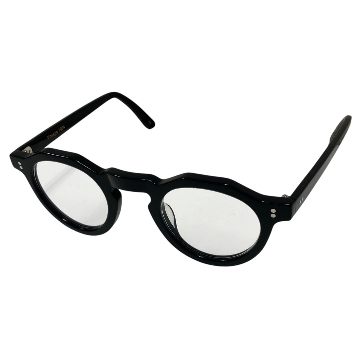 【中古】LESCA LUNETIER　サングラス ブラック 【290526】（レスカ ルネティエ）｜ブランド古着のカインドオル 44,660円