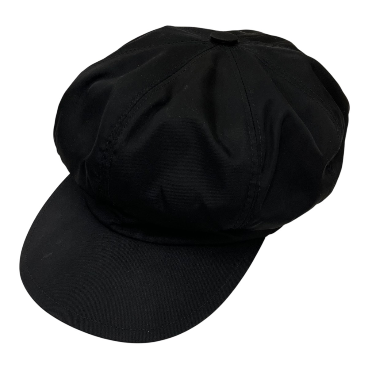 【中古】PRADA キャスケット 黒いこと 【290526】（プラダ）