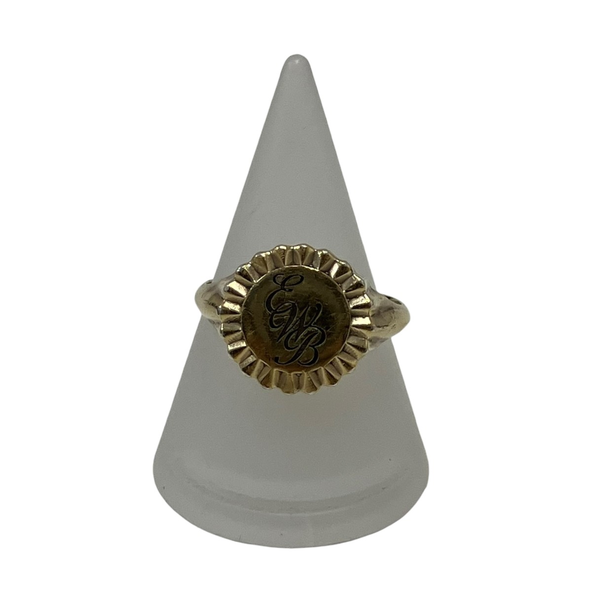 【中古】ERNEST W．BAKER EWB GOLD RING 輪っか ゴールド 大きさ：15.5号 【290526】（アーネスト ダブル ベイ鉄道車両）