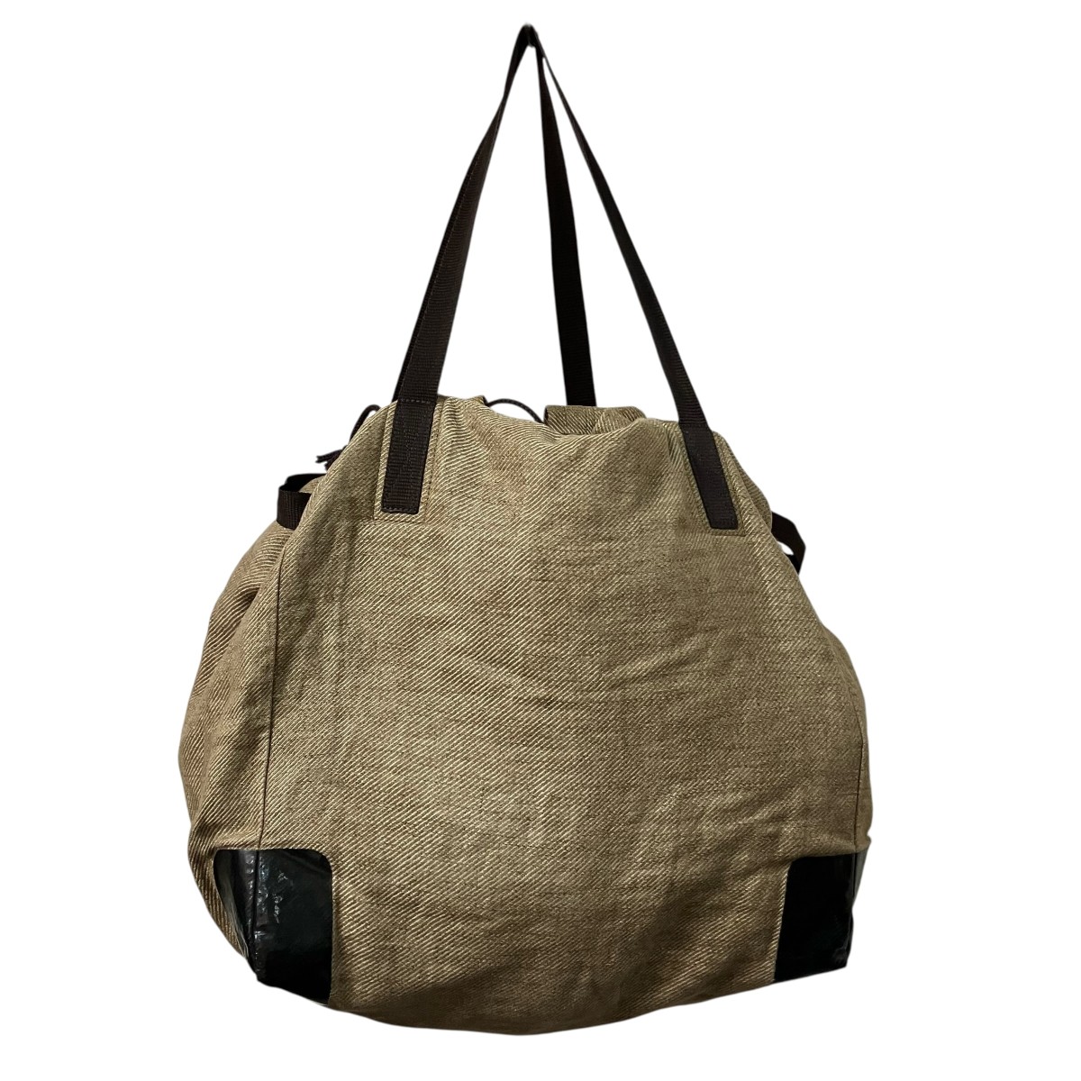 【中古】DRIES VAN NOTEN 御徒面子 ベージュ 大きさ：- 【290526】（ドリスヴァンノッテン）
