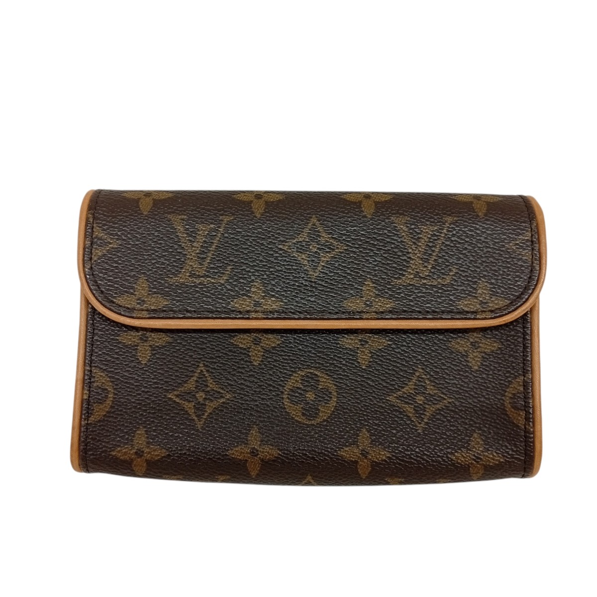 【中古】LOUIS VUITTON　ポシェットフロランティーヌ ウエストポーチ M51855 ブラウン 【290526】（ルイヴィトン）｜ブランド古着のカインドオル