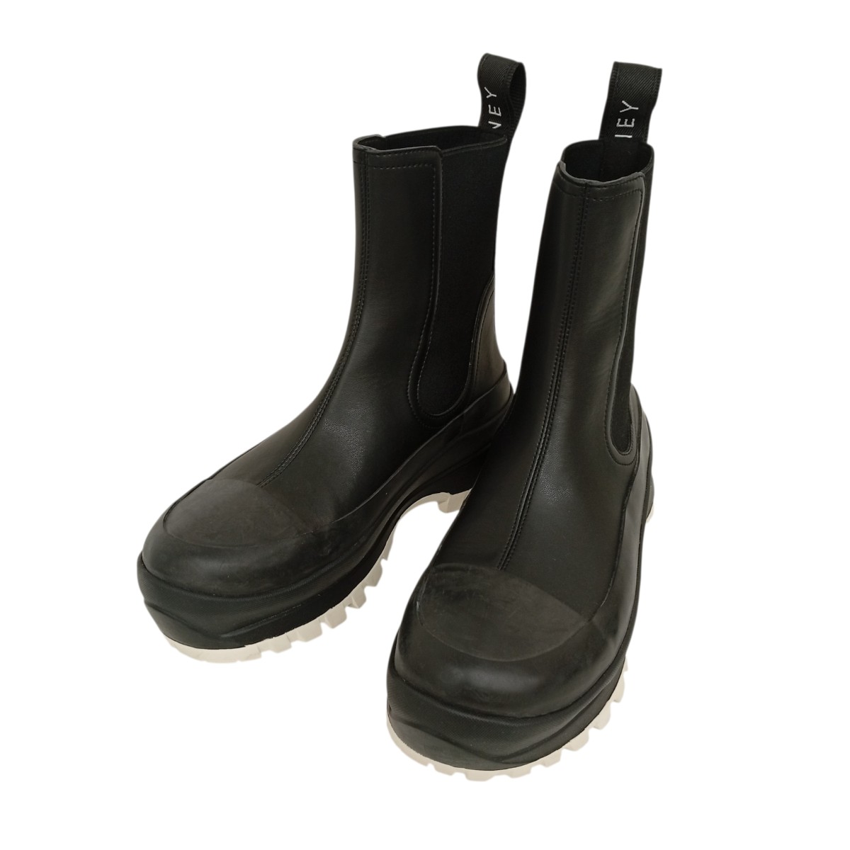 【中古】STELLA McCARTNEY TRACE ECO ALTER MAT ブーツ 800397N0242 黒いこと 大いさ：38 【290526】（ステラマッカートニー）