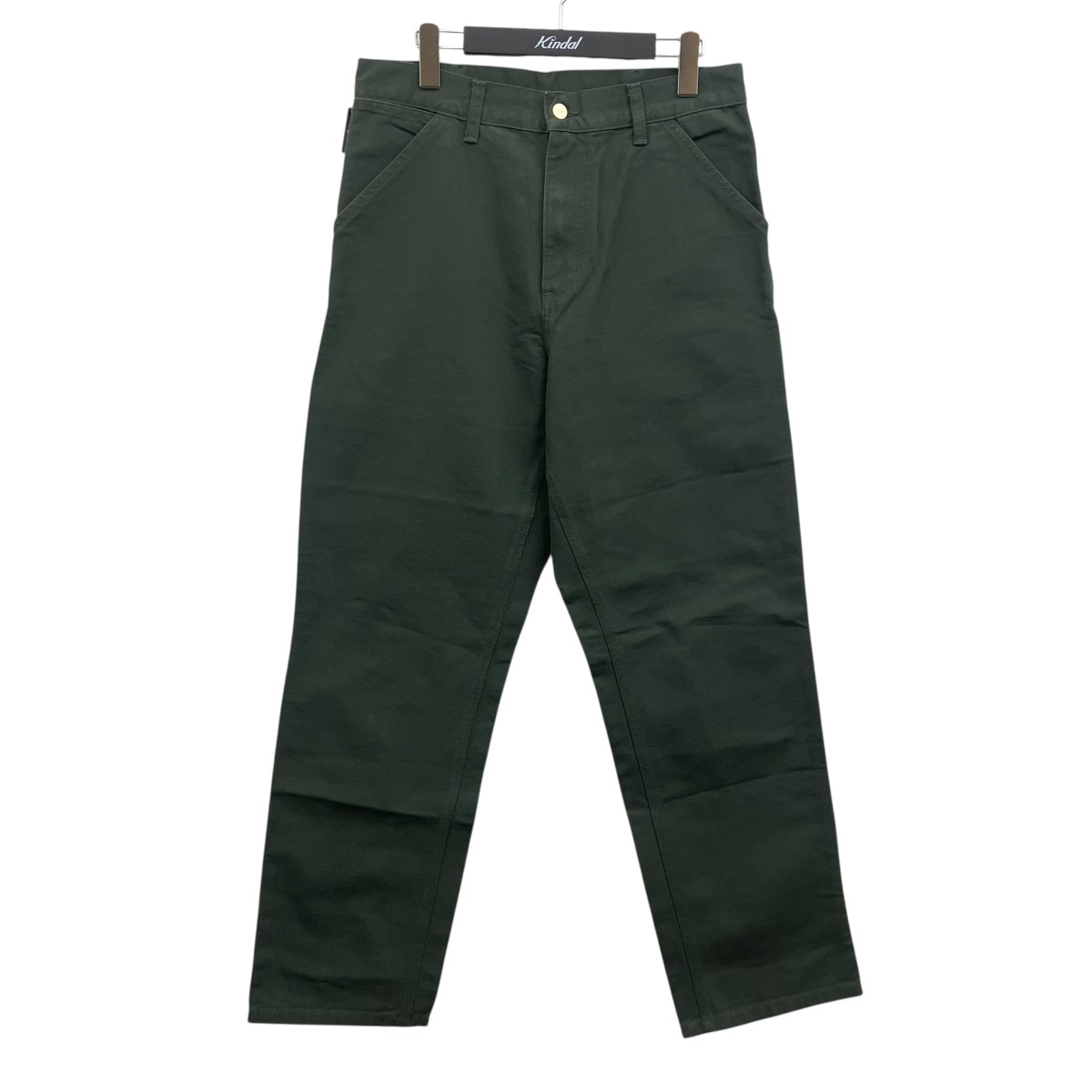 【中古】CarHartt Single Knee Pant 細工物ズボン下 緑であること 大きさ：30 【290526】（鉄道車両ハート形）