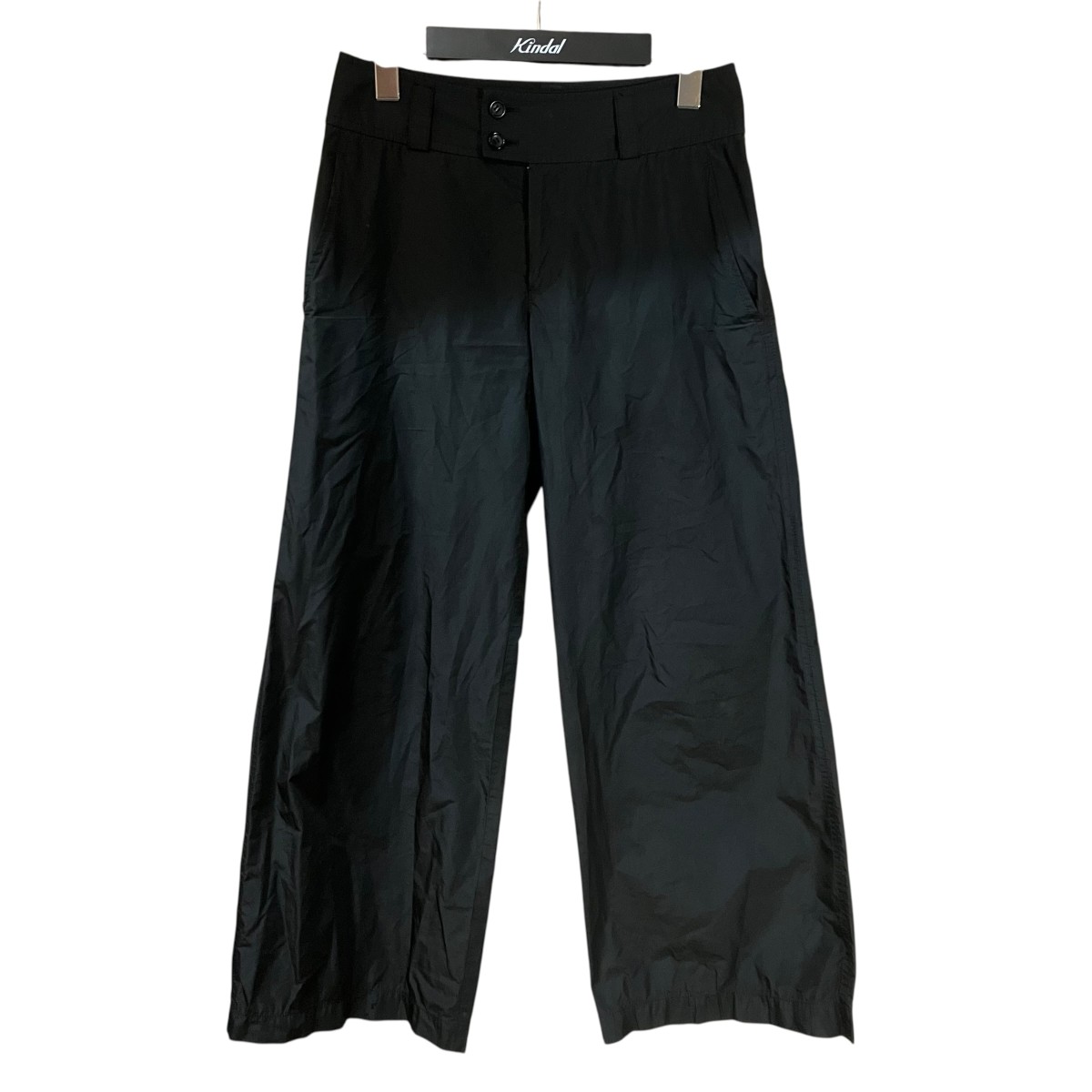 【中古】tricot COMME des GARCONS 広広としたズボン下 黒いこと 大いさ：S 【290526】（トリココムデギャルソン）