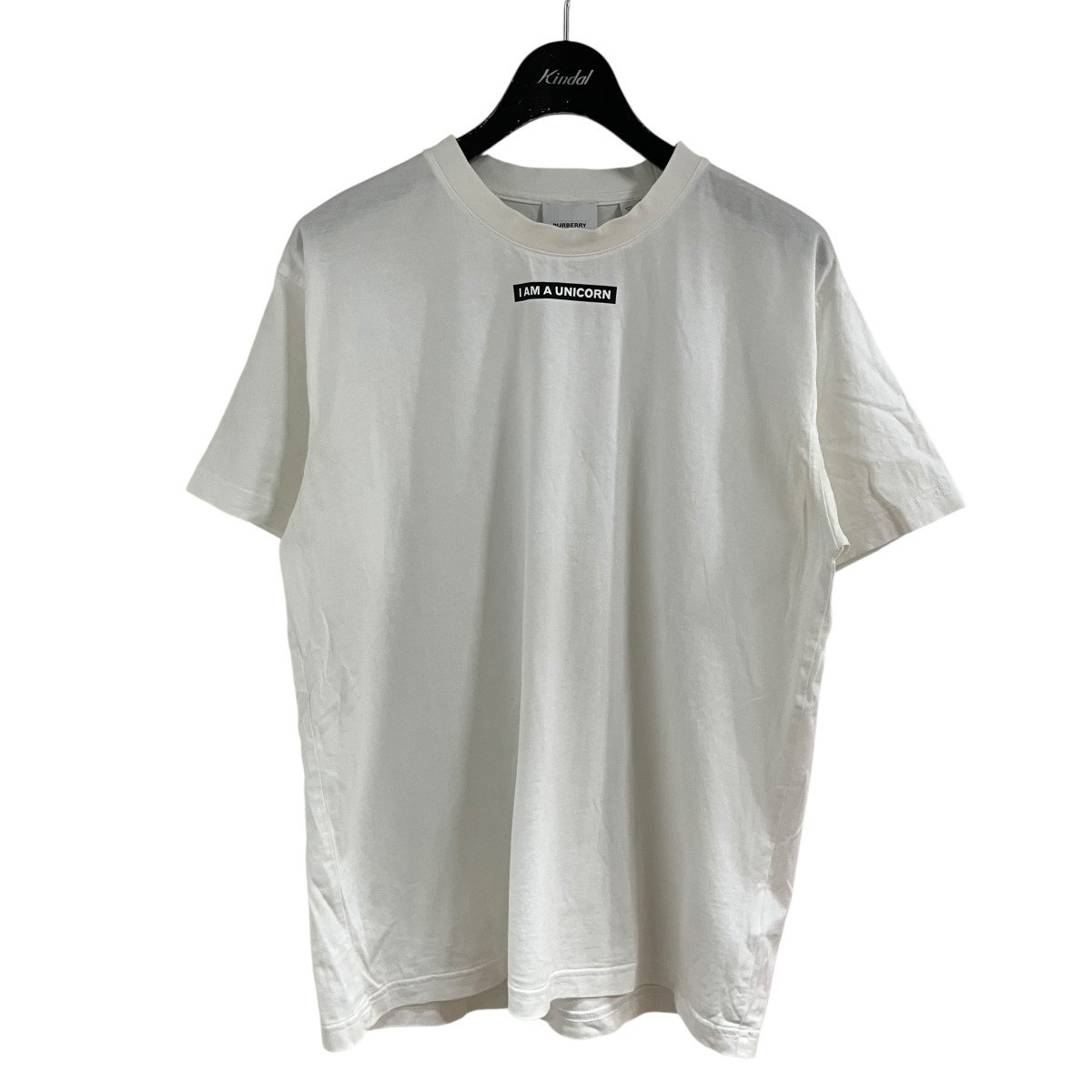 【中古】BURBERRYI AM A UNICORN プリントTシャツ ホワイト サイズ：XXS【価格見直し】｜ブランド古着のカインドオル