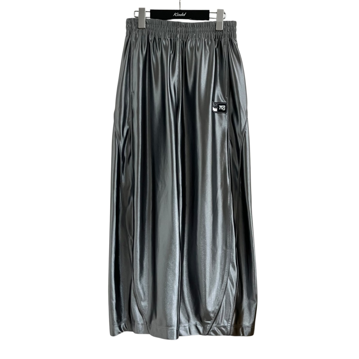 【中古】ALEXANDER WANG イージーワイドレグパンツ しろがね色 大きさ：XS 【290526】（アレキサンダーワン）