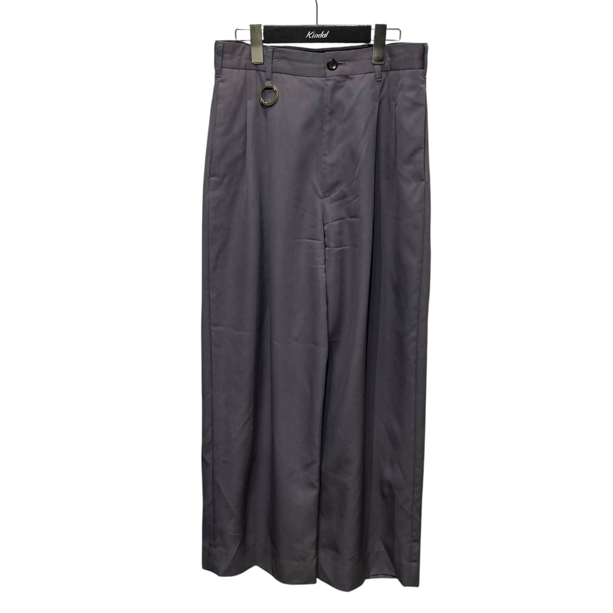 【中古】TH Super Semi-Wide Tailored Pants 広広としたスラックス 2202-P40-M202 薄墨色 大いさ：1 【290526】（ティーエイチ）