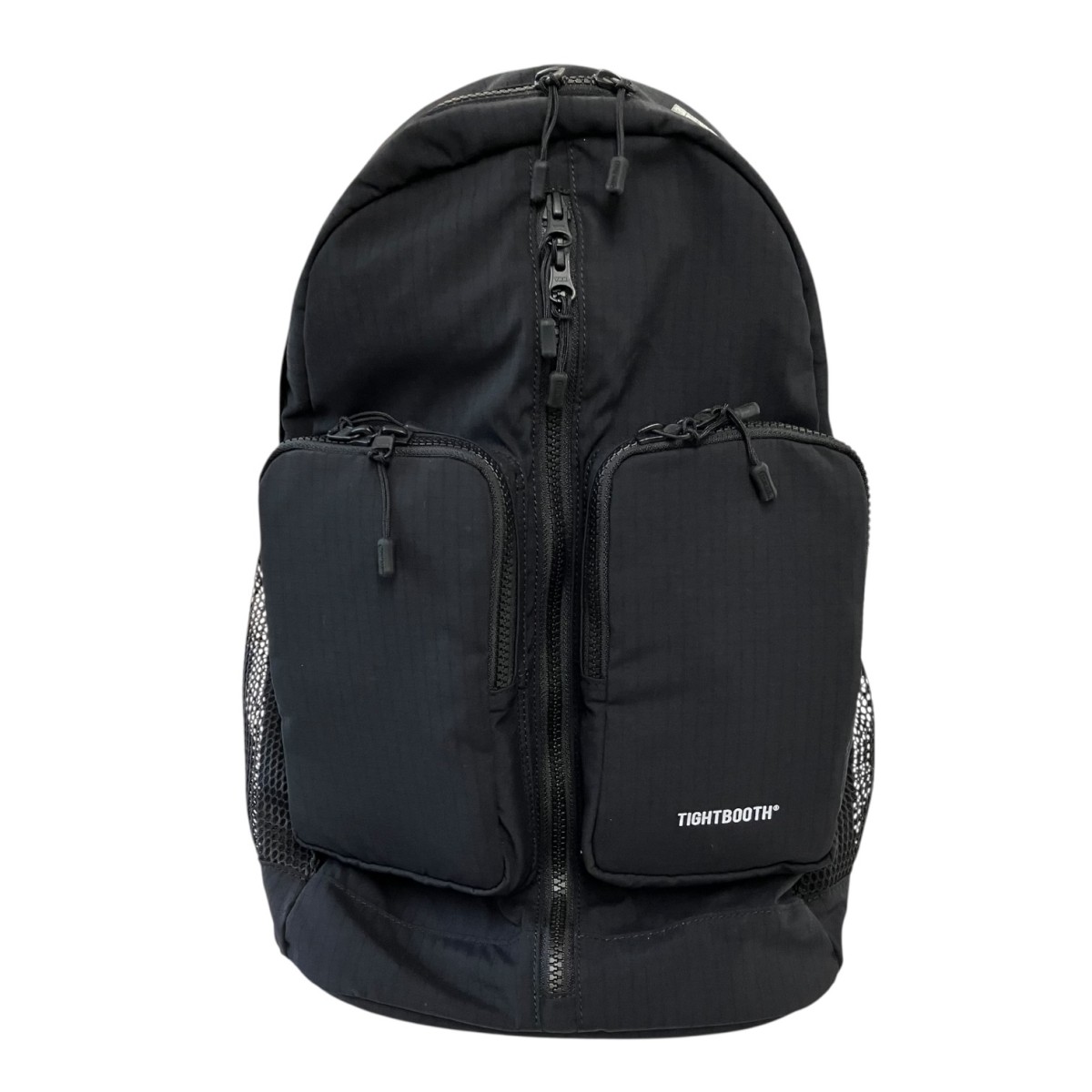 【中古】TIGHTBOOTH PRODUCTION 26SS ナイロンリップストップバックパック SS26-A01 黒いこと 【290526】（タイトブースプロダクション）