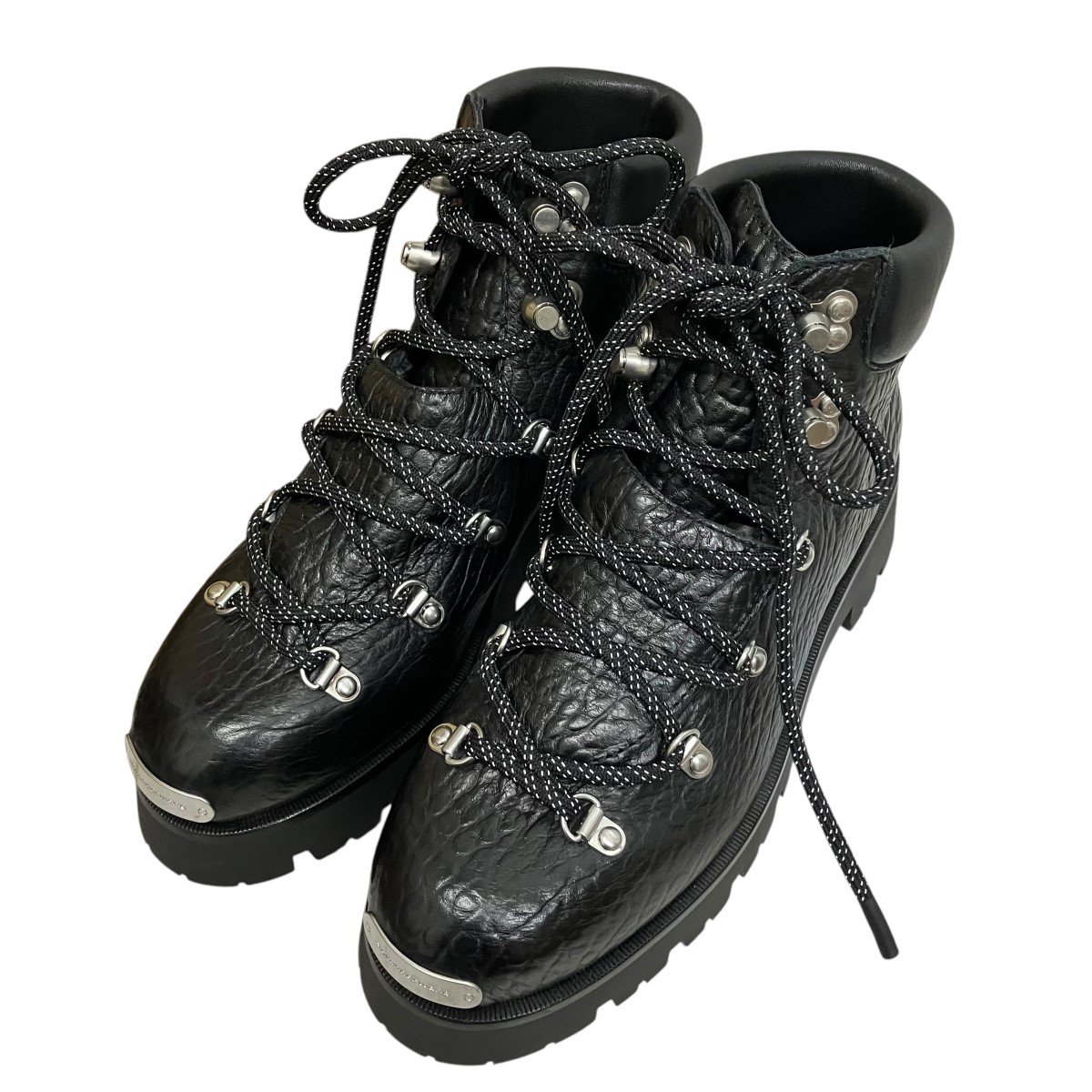 【中古】ALEXANDER WANG ARBOR コンバットブーツ 30425B009 黒いこと 大きさ：40 【290526】（アレキサンダーワン）