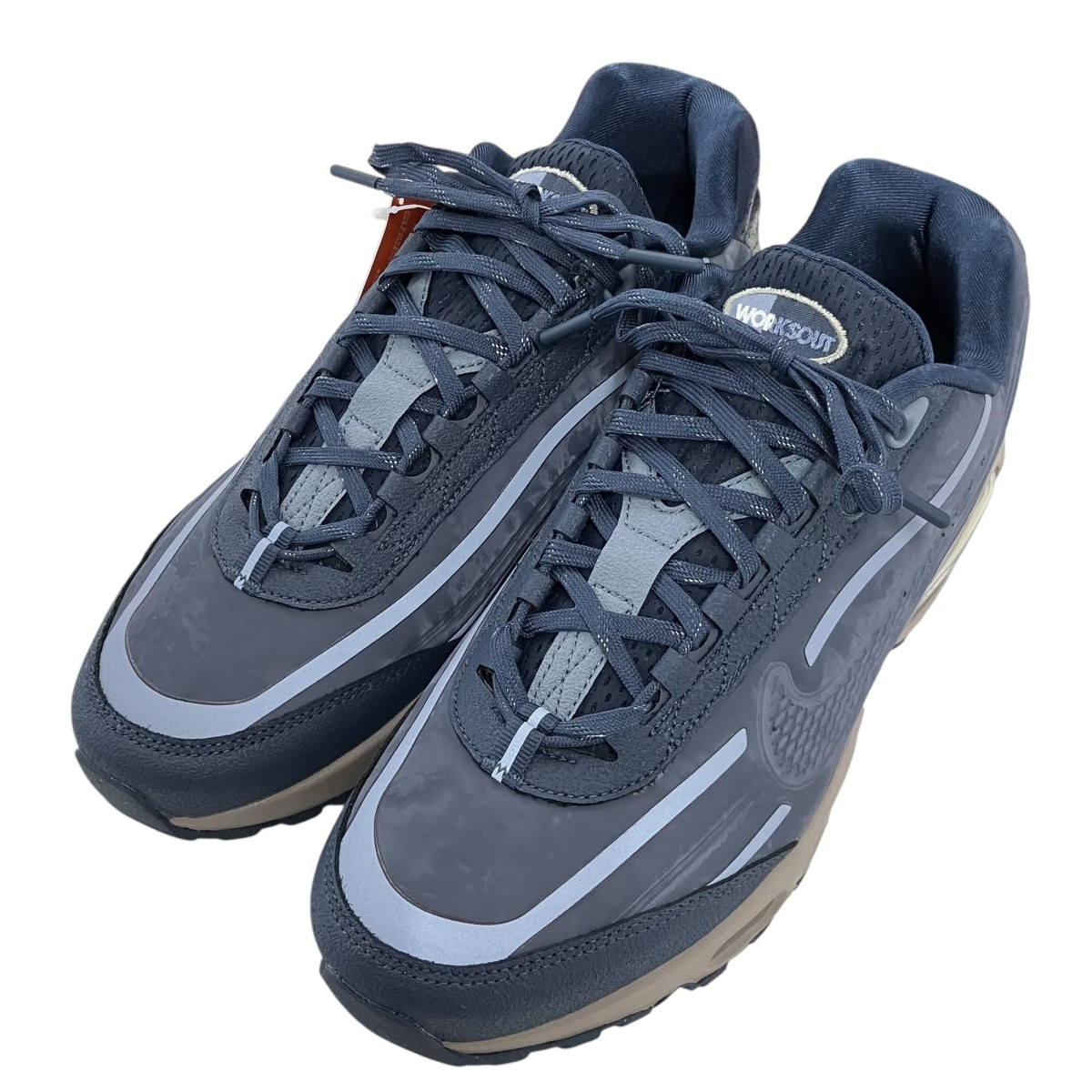 【中古】WORKS OUT×NIKE 「AIR MAX 95 SP」スニーカー サンダーブルー 大きさ：27.5珊 【290526】（ワークスアウト×ナイキ）