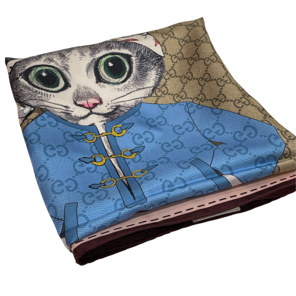 【中古】GUCCI×Yuko Higuchi えり巻き マルチ色つや 【290526】（グッチ）