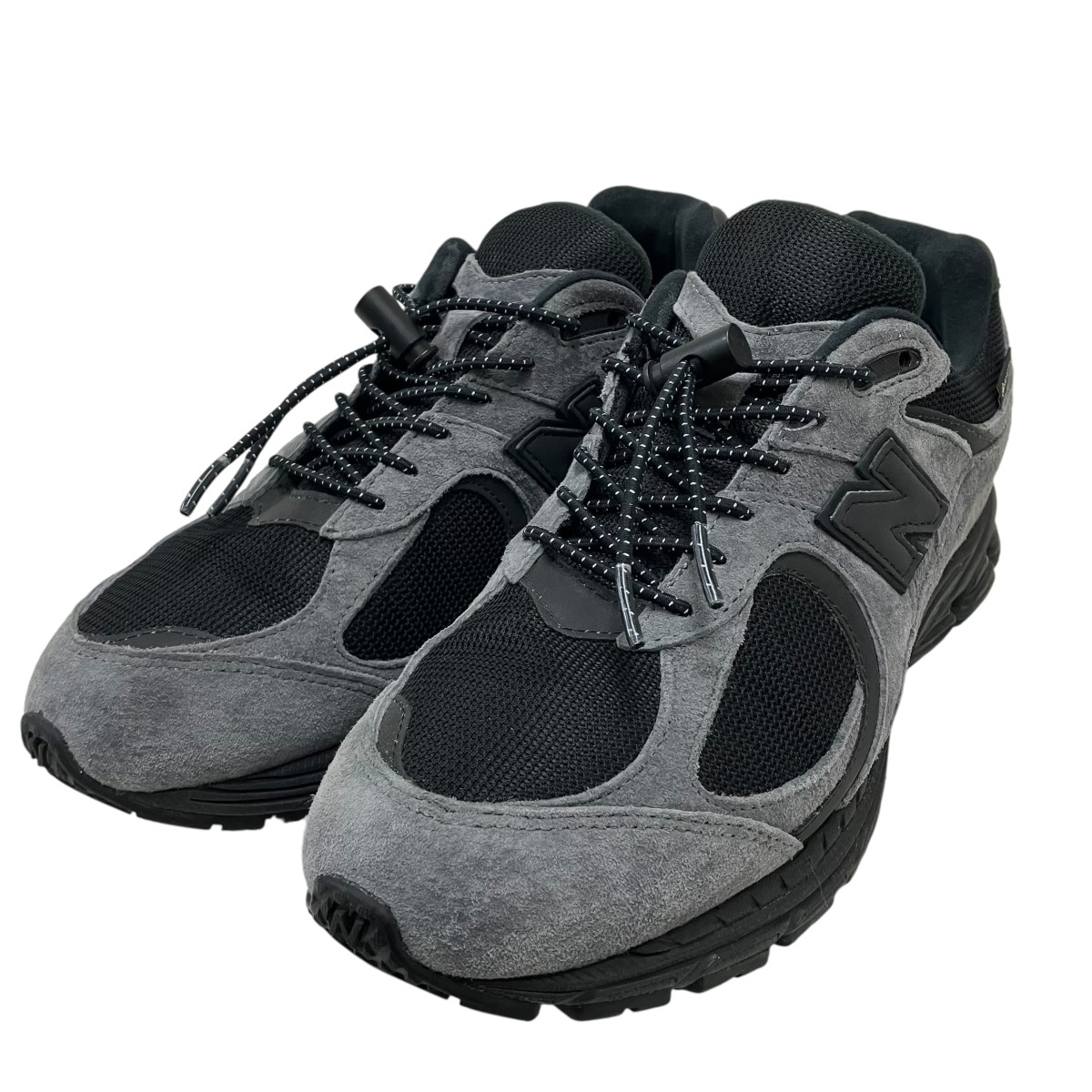 【中古】JJJJound×NEW BALANCE M2002RXZ ローカットスニーカー 黒いこと×薄墨色 大きさ：25糎 【300526】（ジョウンド×ニュー平衡にする）