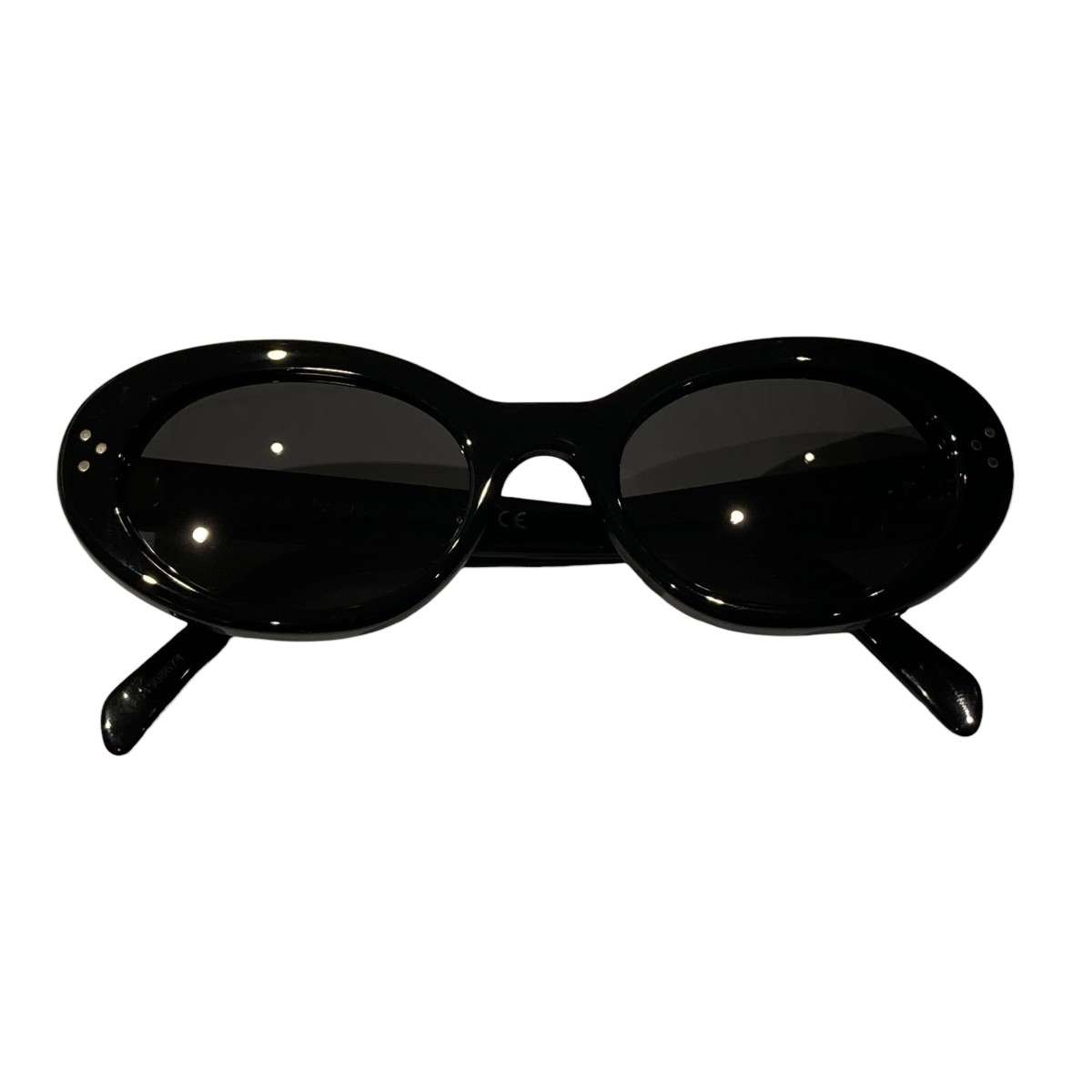【中古】CELINE キャットアイシェイプ 黒眼鏡 CL40193I 黒いこと 大きさ：53□21-145 【300526】（セリーヌ）