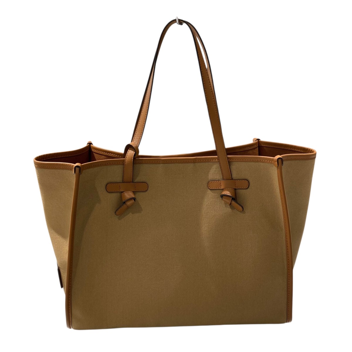 【中古】GIANNI CHIARINI マルチェッラ M トートバッグ 赤銅色 【300526】（ジャンニキアリーニ）