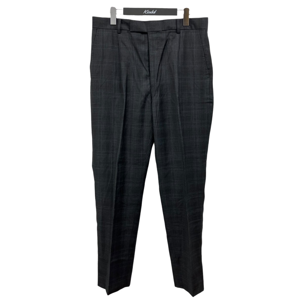 【中古】WACKO MARIA×DORMEUIL チェックスラックス グレー サイズ:XL 【300526】(ワコマリア)|ブランド古着のカインドオル