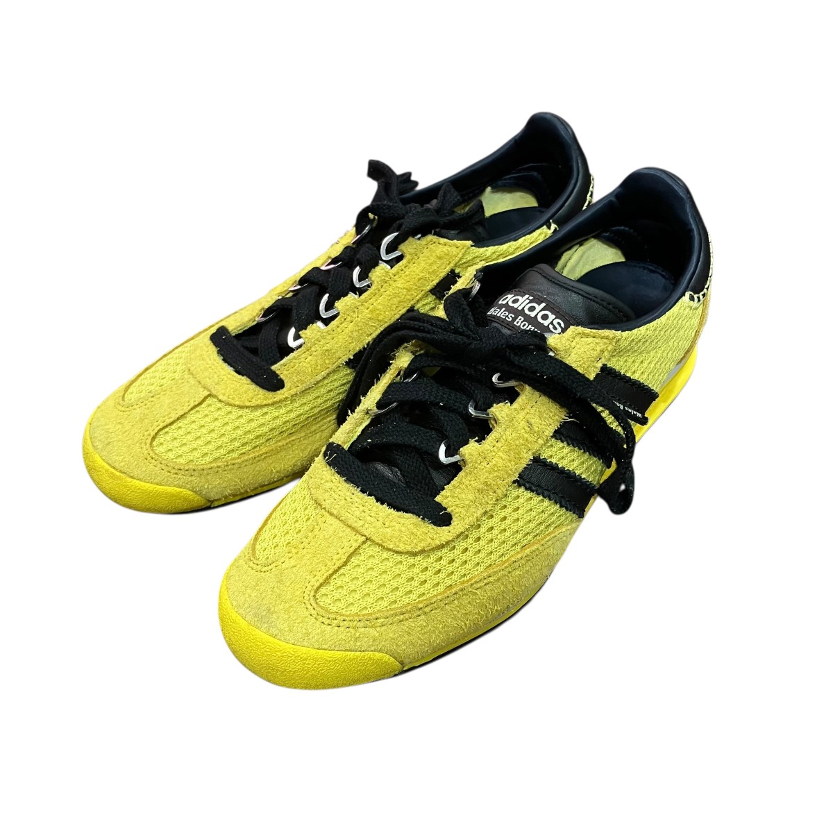 【中古】adidas×WALES BONNER SL76 スニーカー IH9906 黄色 大きさ：26.5珊 【300526】（アディダス×ウェールズボナー）