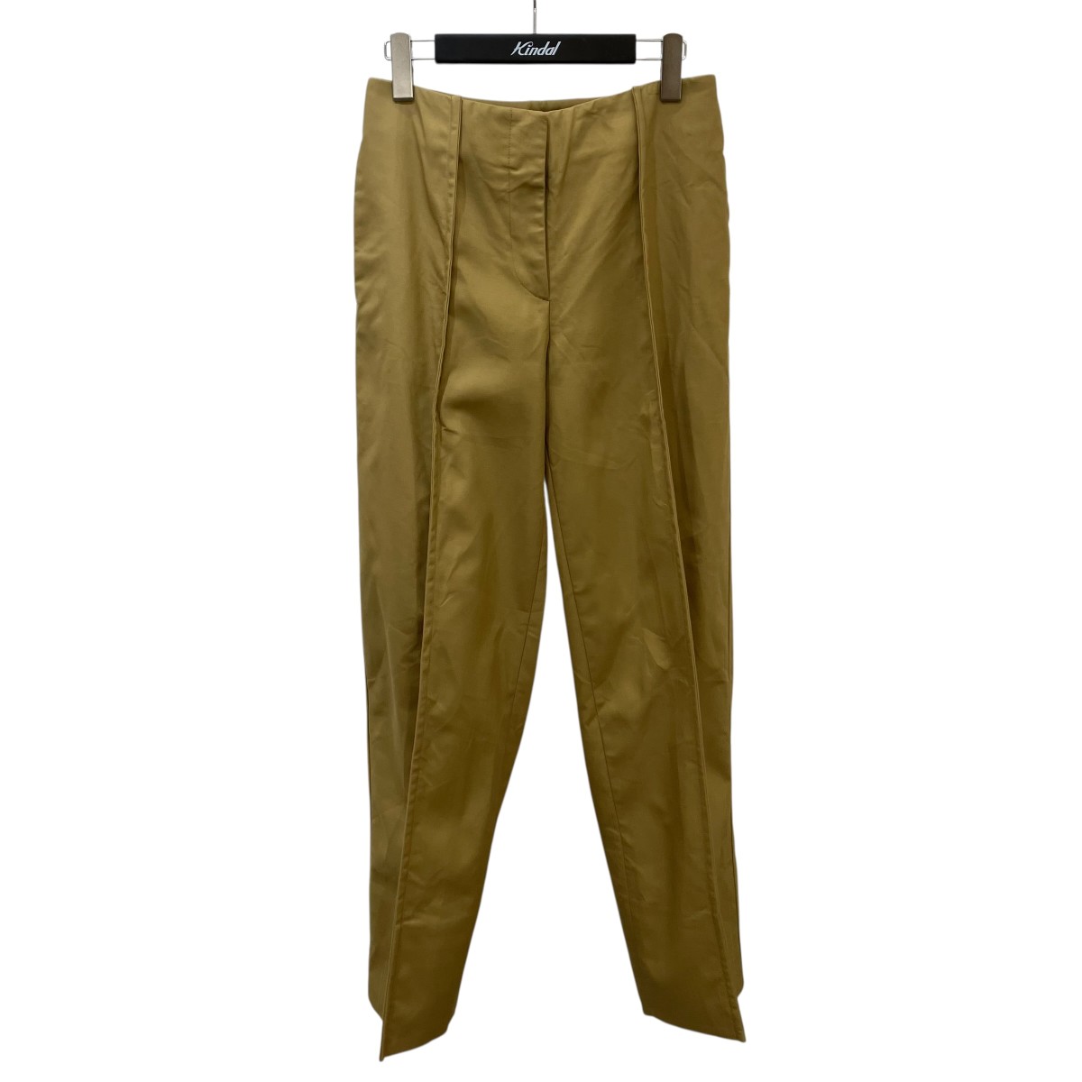 【中古】JIL SANDER スラックス JSPU314405WU24160021 ベージュ 大いさ：32 【300526】（ジルサンダー）