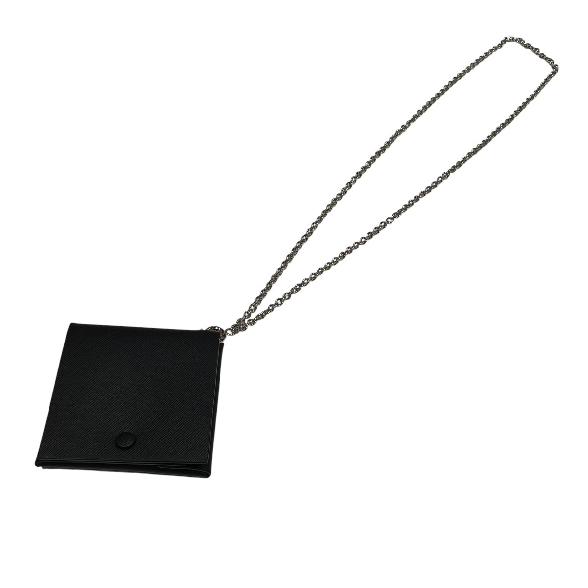 【中古】Maison Margiela Neck Wallet 車寄せ SA1VL0015 黒いこと 【300526】（メゾンマルジェラ）