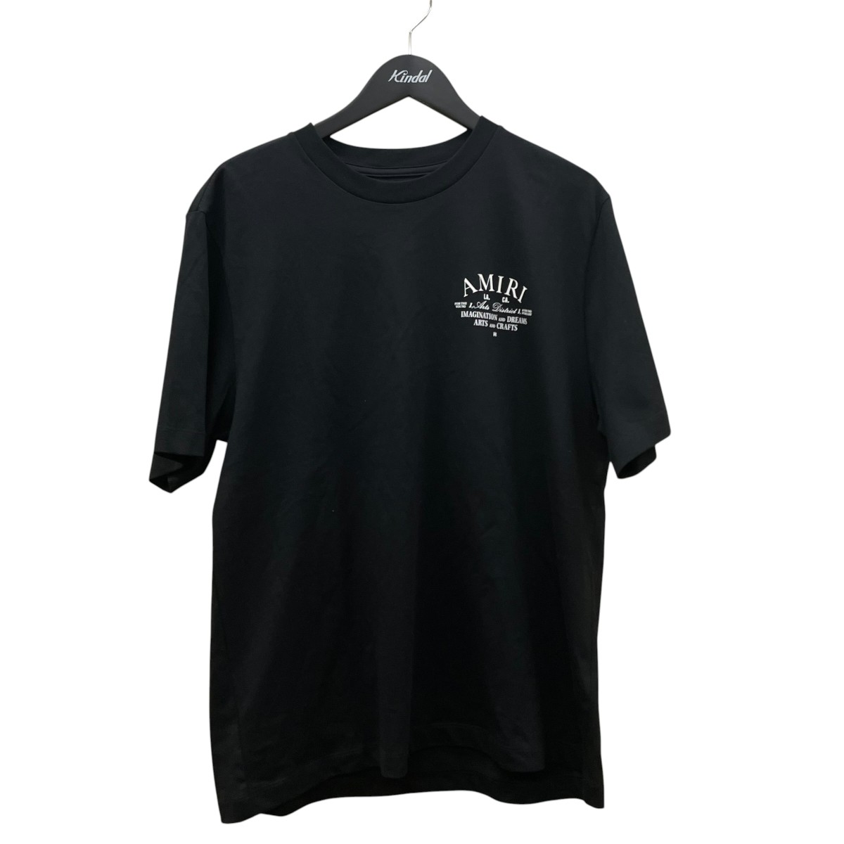 【中古】AMIRI AMIRI ARTS DISTRICT TEE ティーシャツ SRAMJYTE1071 黒いこと 大きさ：L 【300526】（アミリ）