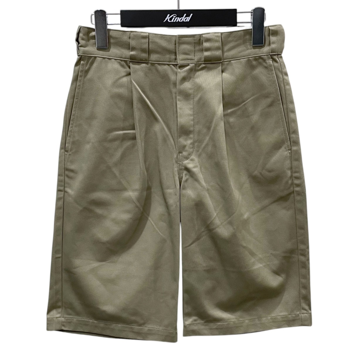 【中古】ok．soon×Dickies 23SS チノハーフパンツ chino half pants o_d_bottoms-004 カーキ 大いさ：S 【310526】（オクスン×ディッキーズ）