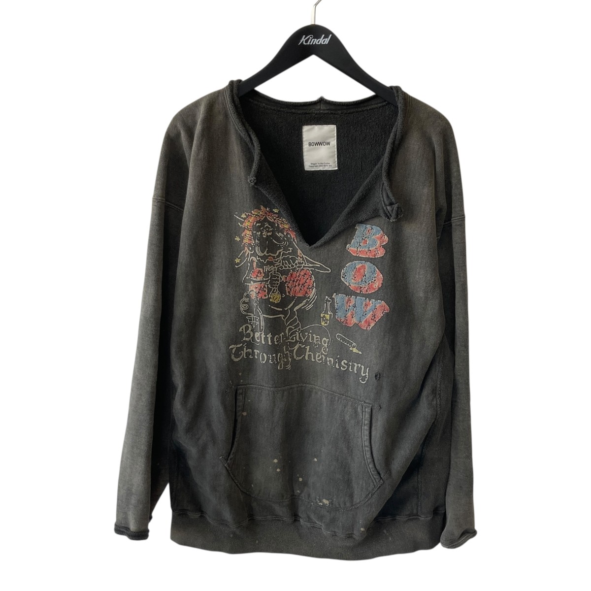 【中古】BOWWOW 調教師 濃灰色薄墨色 大きさ：XXL 【310526】（バウワウ）