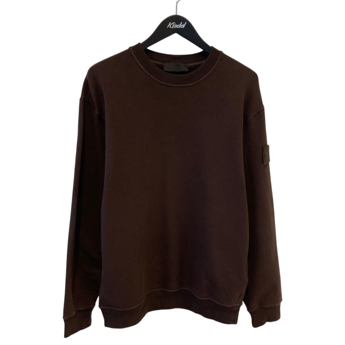 【中古】STONE ISLAND STRETCH COTTON FLEECE STONE ISLAND GHOST 調教師 K2S156100069 赤銅色 大きさ：M 【310526】（ストーンアイランド）