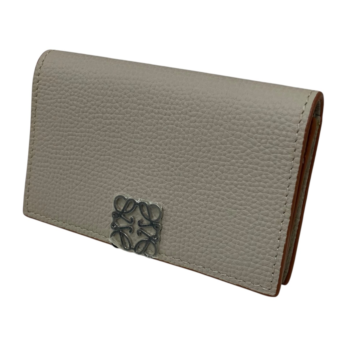 【中古】LOEWE 歌留多容れもの 象牙色 【310526】（ロエベ）