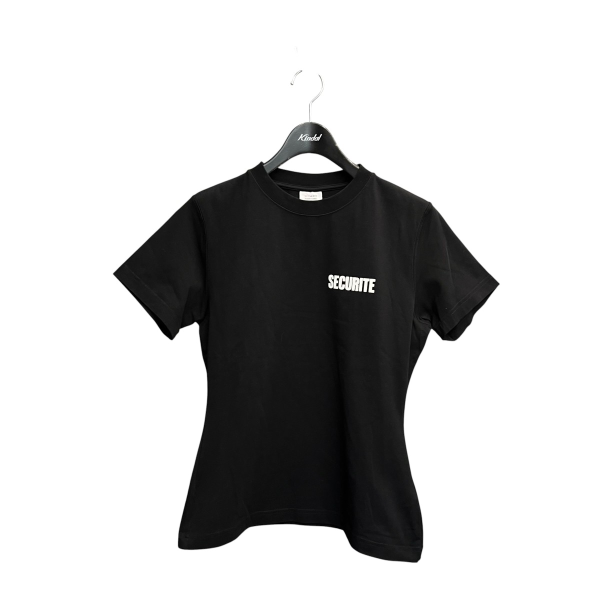 【中古】VETEMENTS 半袖カットソー WA65TR430G 黒いこと 大きさ：L 【310526】（ヴェトモン）