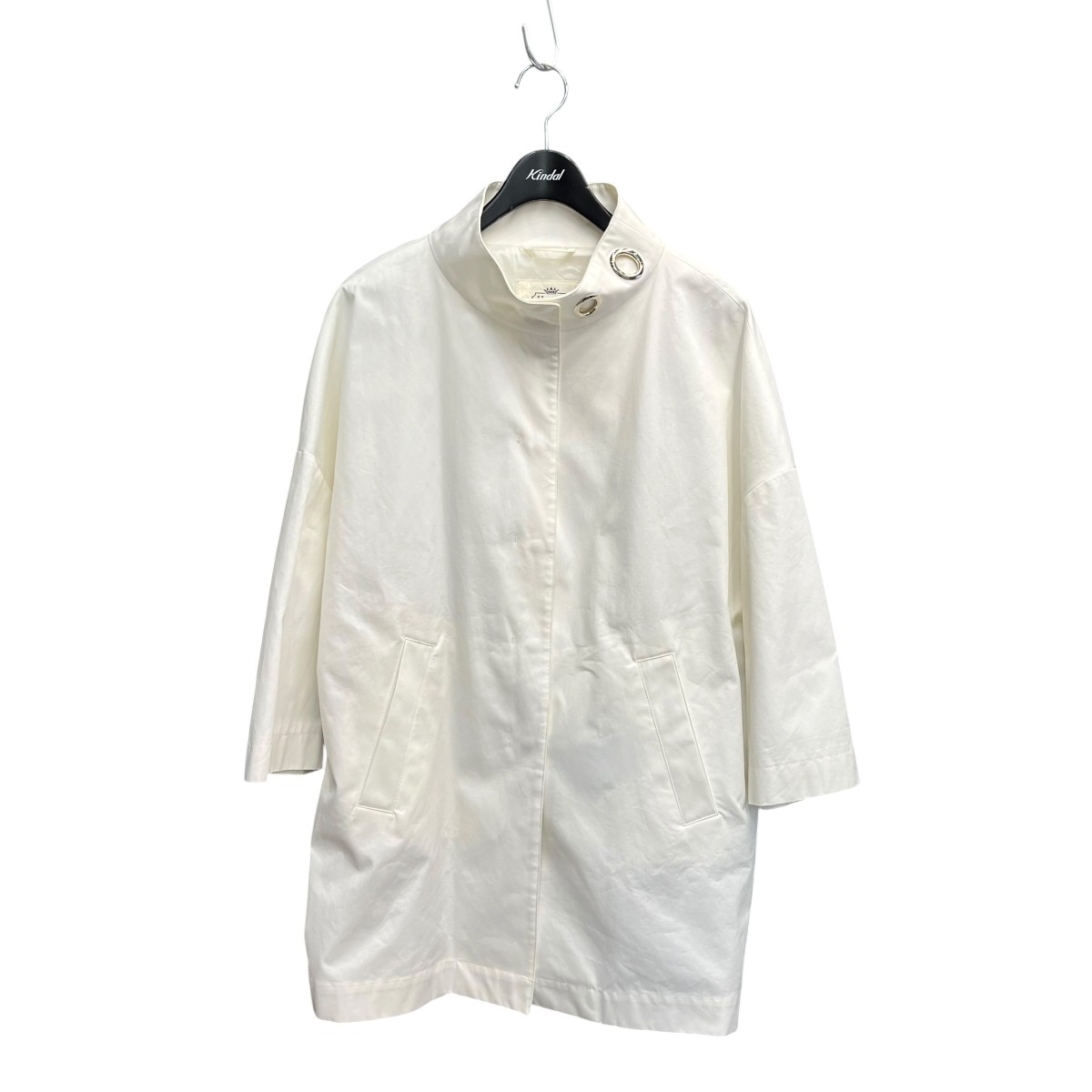 【中古】HERNO 照明ランプ色合い厚地の外套 GC000381D-13218-1000 白いこと 大きさ：40 【310526】（地獄ノ）