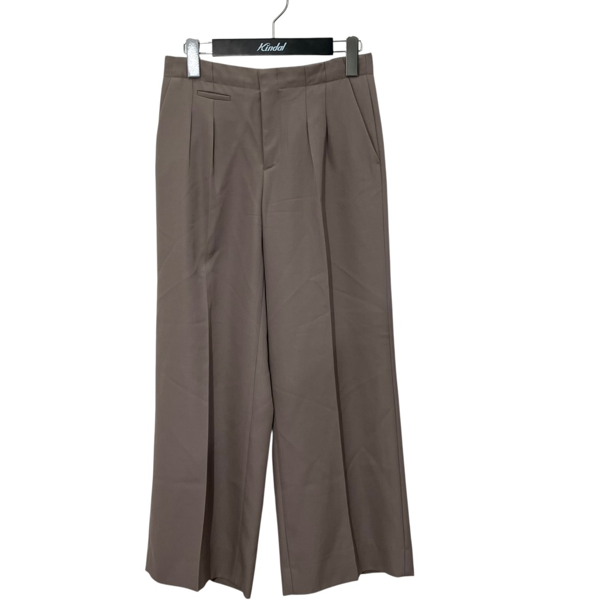 【中古】Maison Margiela　16AW スラックスパンツ S51KA0362 ピンクベージュ サイズ：36 【310526】（メゾンマルジェラ）｜ブランド古着のカインドオル
