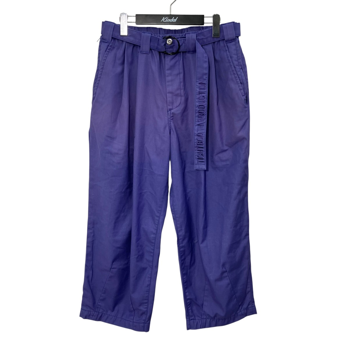 【中古】TIGHTBOOTH PRODUCTION　BAGGY SLACKS バギースラックスパンツ パープル サイズ：L 【310526】（タイトブースプロダクション）｜ブランド古着のカインドオル 8,978円