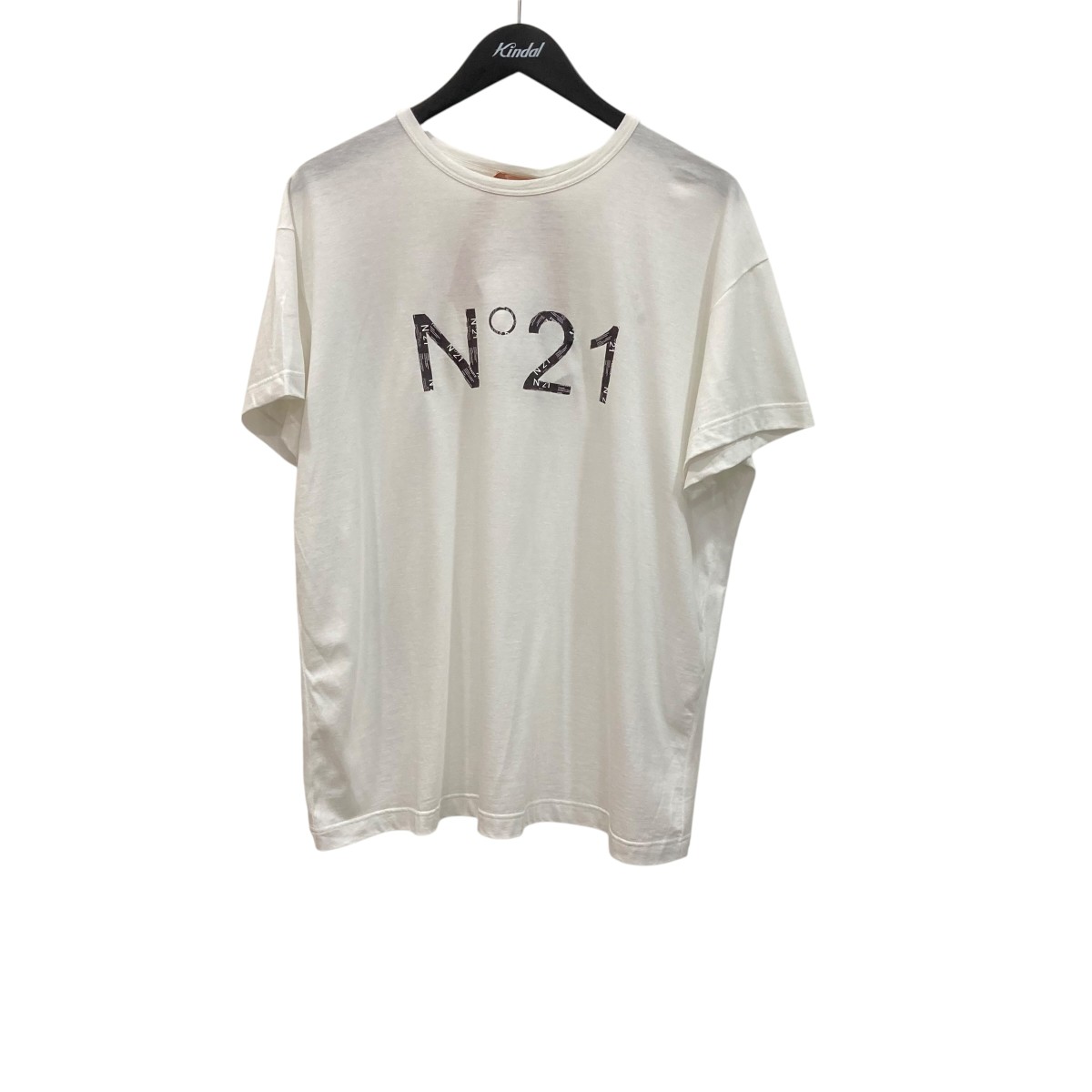 【中古】N°21 NUMERO VENTUNO 半袖カットソー P20EN2M 白いこと 大いさ：46 【010626】（ヌメロ ヴェントゥーノ）