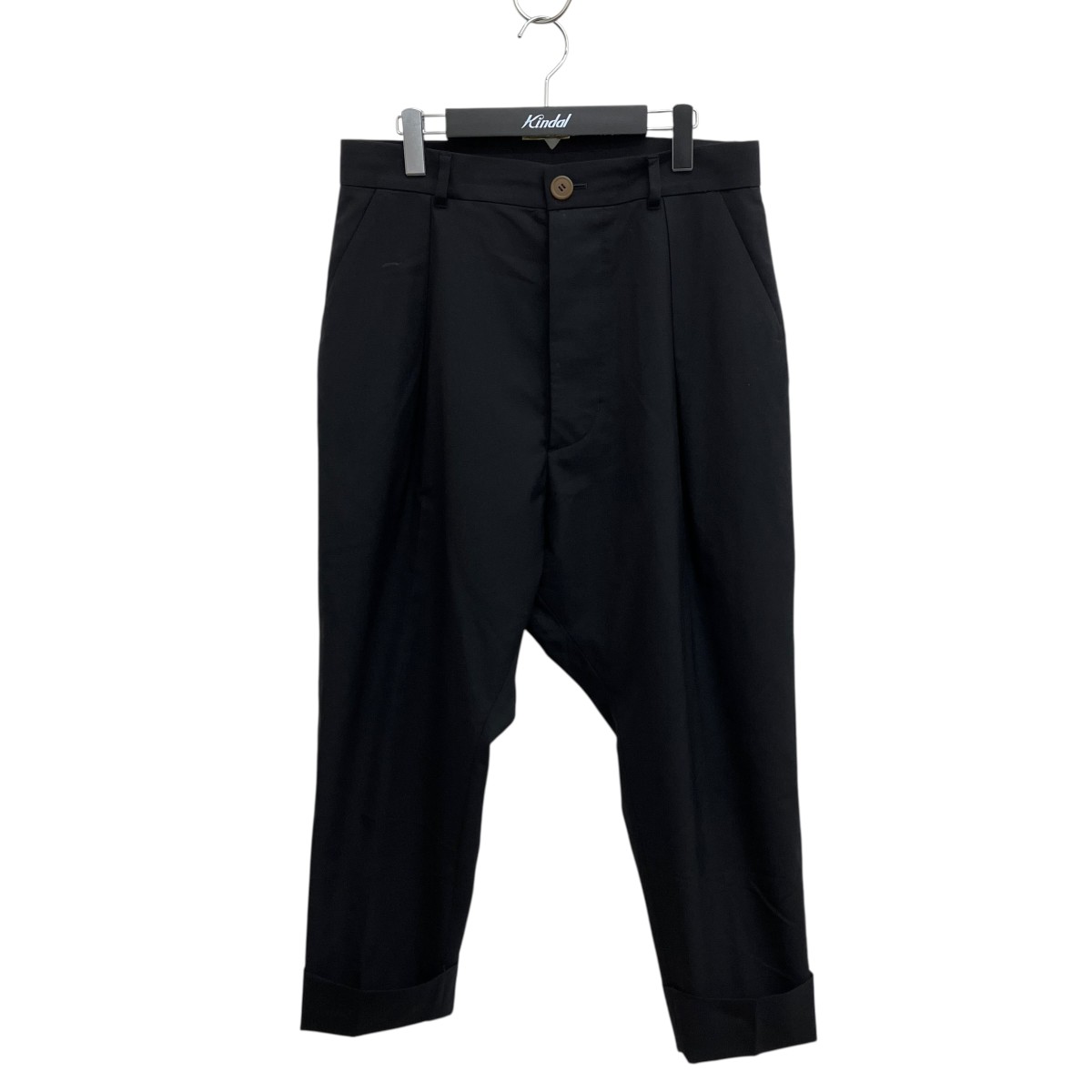 【中古】Vivienne Westwood スラックス VW-W1-73738 黒いこと 大きさ：48 【010626】（ヴィヴィアンウエストウッド）