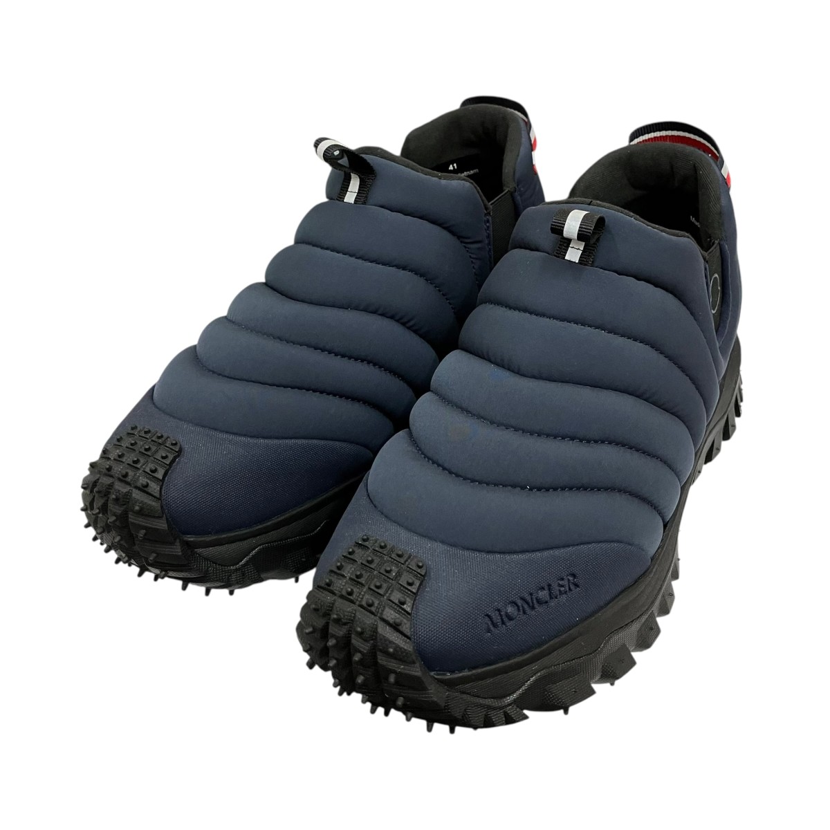 【中古】MONCLER APRES TRAIL スニーカー 米国海軍 大きさ：41(約26珊) 【010626】（モンク軌跡）