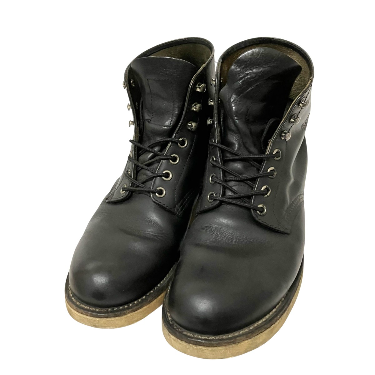 【中古】RED WING レースアップシューズ 8165 黒いこと 大きさ：26.5珊 【010626】（レッドウィング）