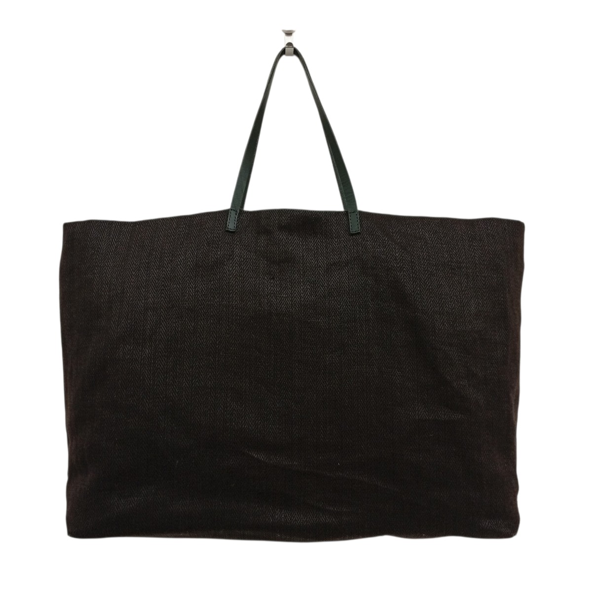 【中古】EDIFICE×PAPIER LANGACKERHAUSL トートバッグ 赤銅色 【010626】（エディフィス）