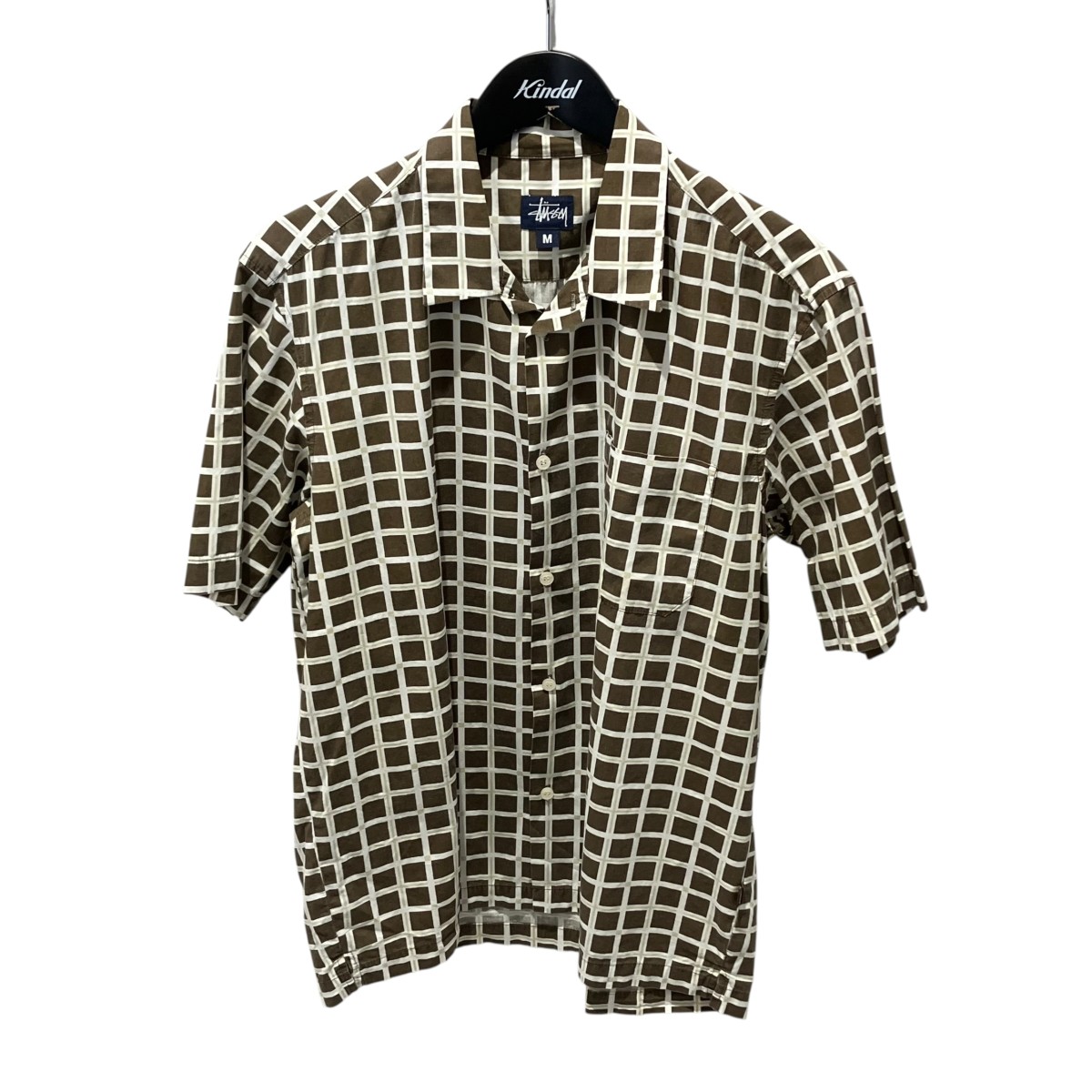 【中古】stussy 半袖プルオーバー 赤銅色 大きさ：M 【010626】（ステューシー）