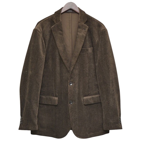 【中古】B：MING by BEAMS コール天 2名取り草 上衣 ナローフィット コーデュロイテーラードジャケット 92-16-0100-803 赤銅色 大きさ：XL 【010626】（ビームス）