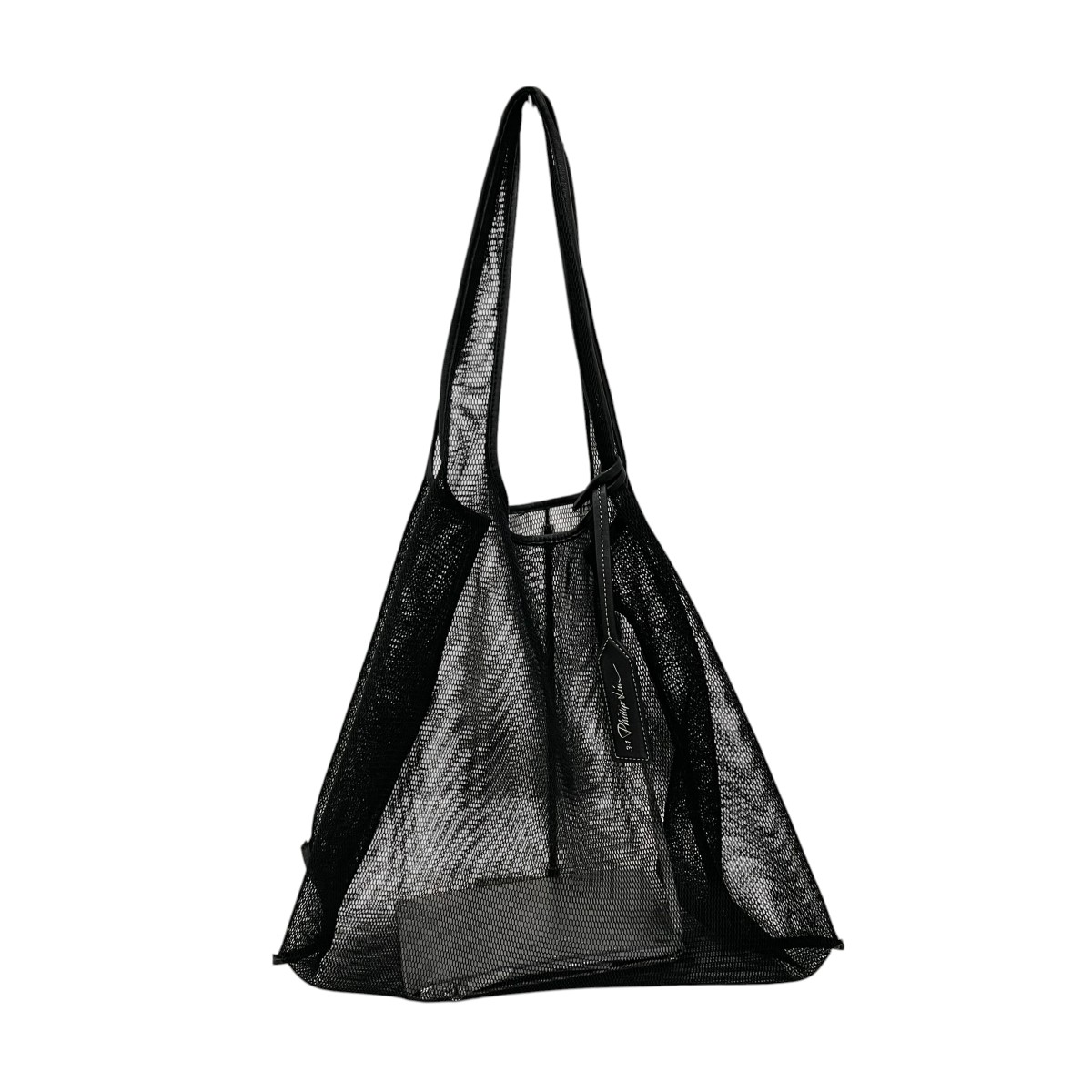 中古】3．1 phillip lim 結晶かざり付けるメッシュトート トートバッグ 