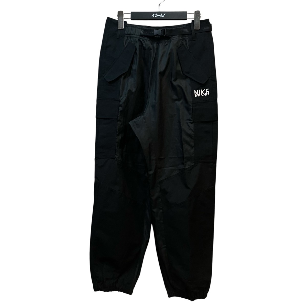 【中古】sacai×NIKE 呼びりんテッドズボン下 DQ9061 010 黒いこと 大きさ：M 【020626】（サカイ×ナイキ）