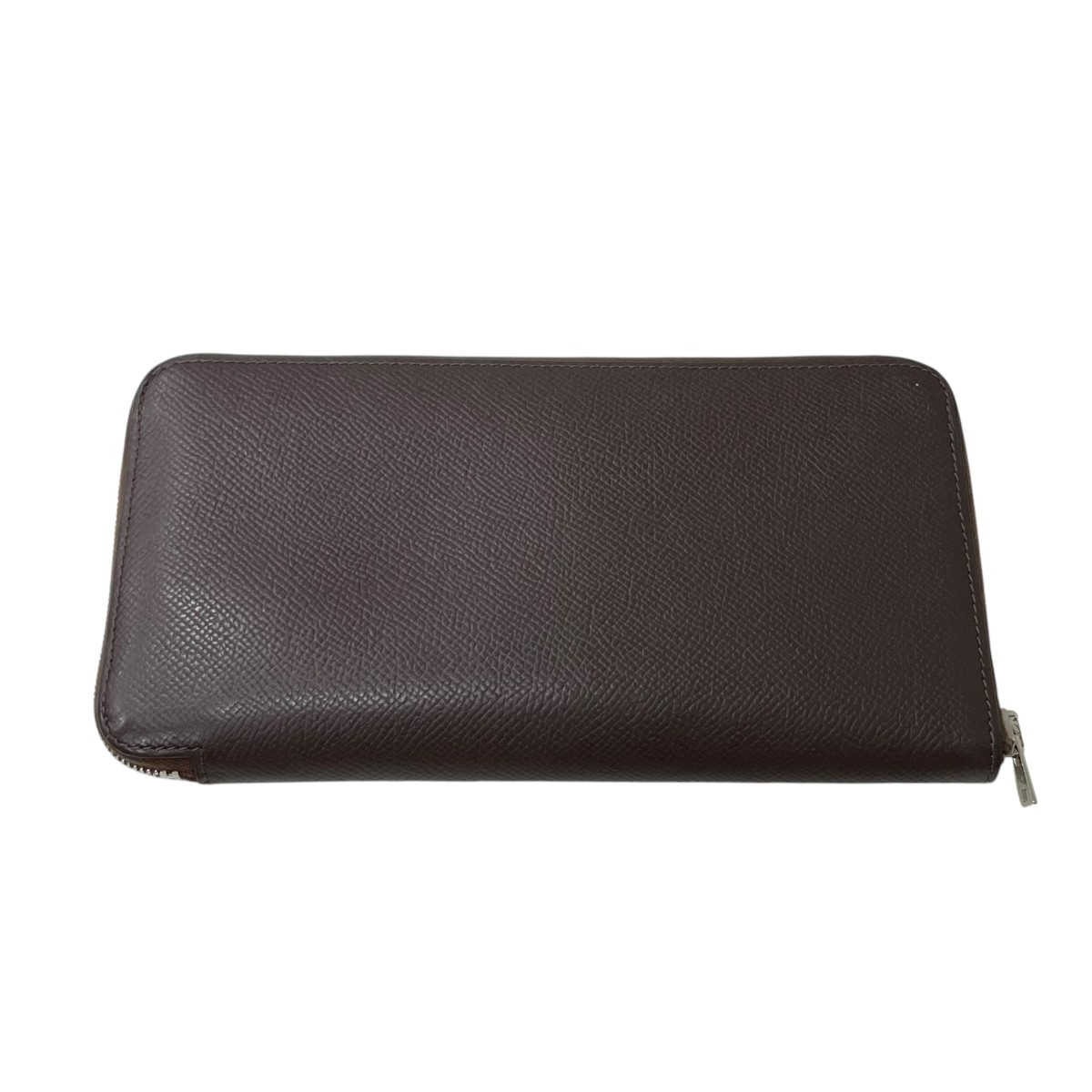 【中古】HERMES 長金入れ 赤銅色 【020626】（エルメス）