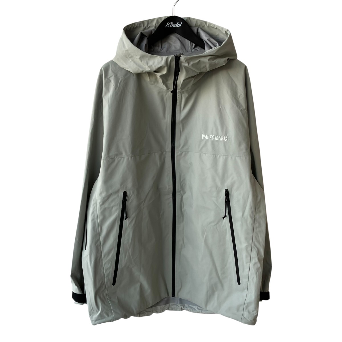 【中古】WACKO MARIA　MOUNTAIN PARKA ナイロンジャケット 23FW-WMO-OD04 グレー サイズ：L 【020626】（ワコマリア）｜ブランド古着のカインドオル