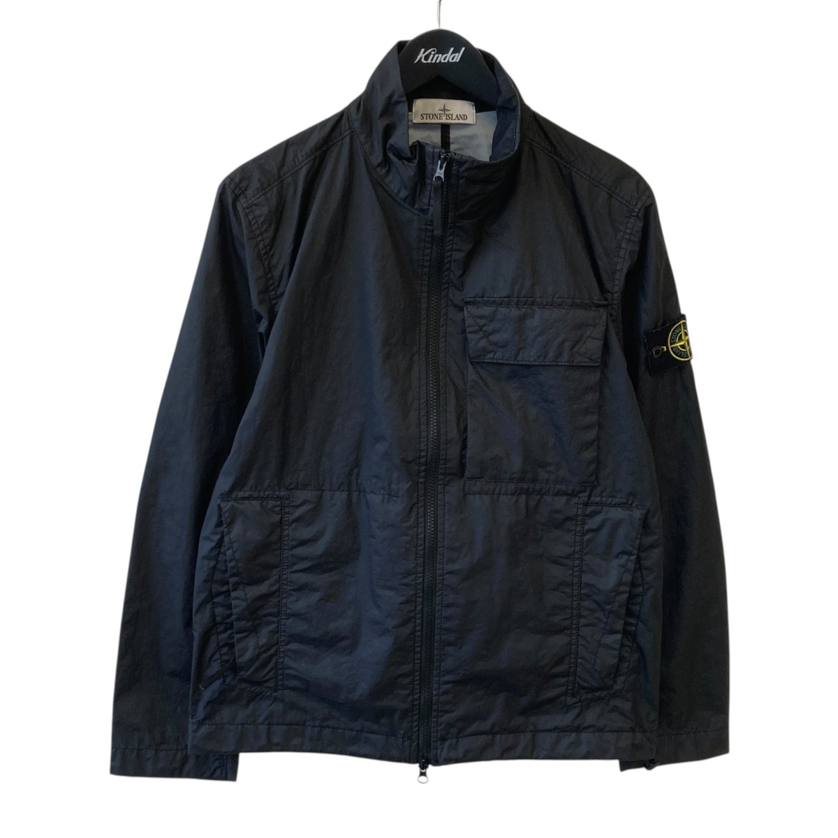 【中古】STONE ISLAND 上衣 781540823 黒いこと 大きさ：S 【020626】（ストーンアイランド）