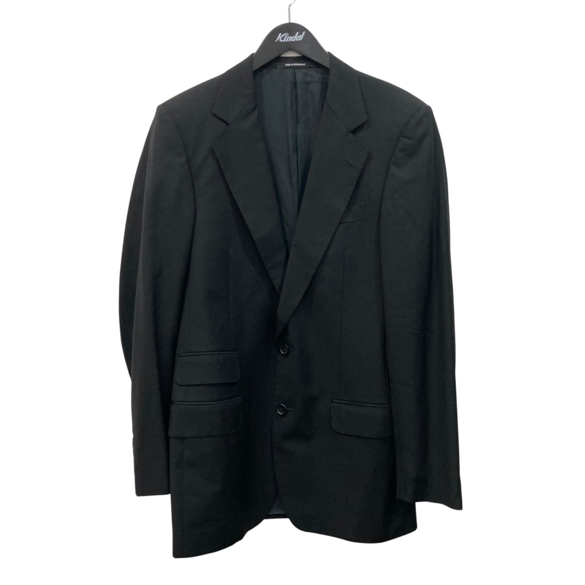 【中古】GUCCI テーラードジャケット CTX 75907G ブラック サイズ:46 【020626】(グッチ)|ブランド古着のカインドオル