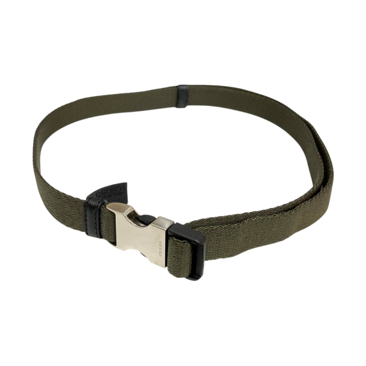 【中古】PRADA ナイロン胴締め 1CN055 緑であること 【020626】（プラダ）